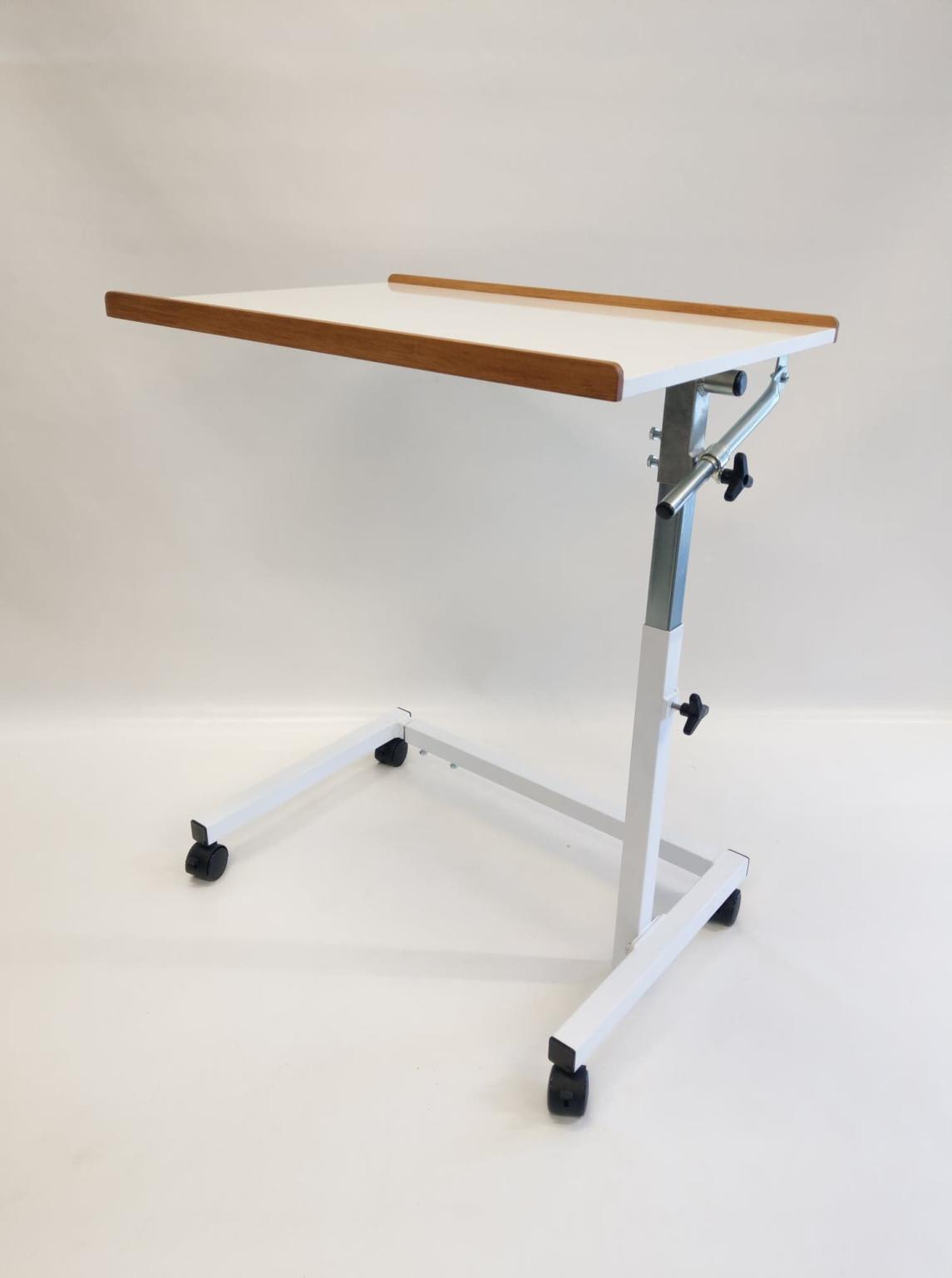 Overbed Table Large Tilt Top Tubular Equipment
