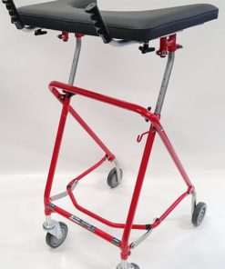 Easy Fold Rehab Walker with Pulpit Top – 2 Castors / 2 Wheels