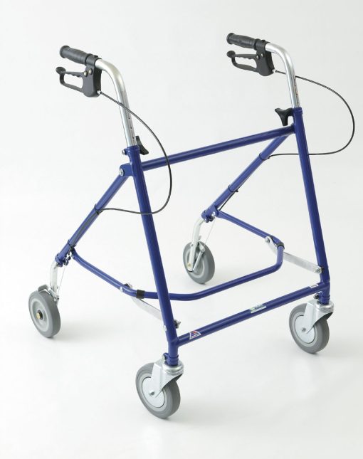 Giant Walker- Standard Handles with Brakes – 2 Castors / 2 Wheels
