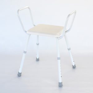 Shower Stool with Arm Rest