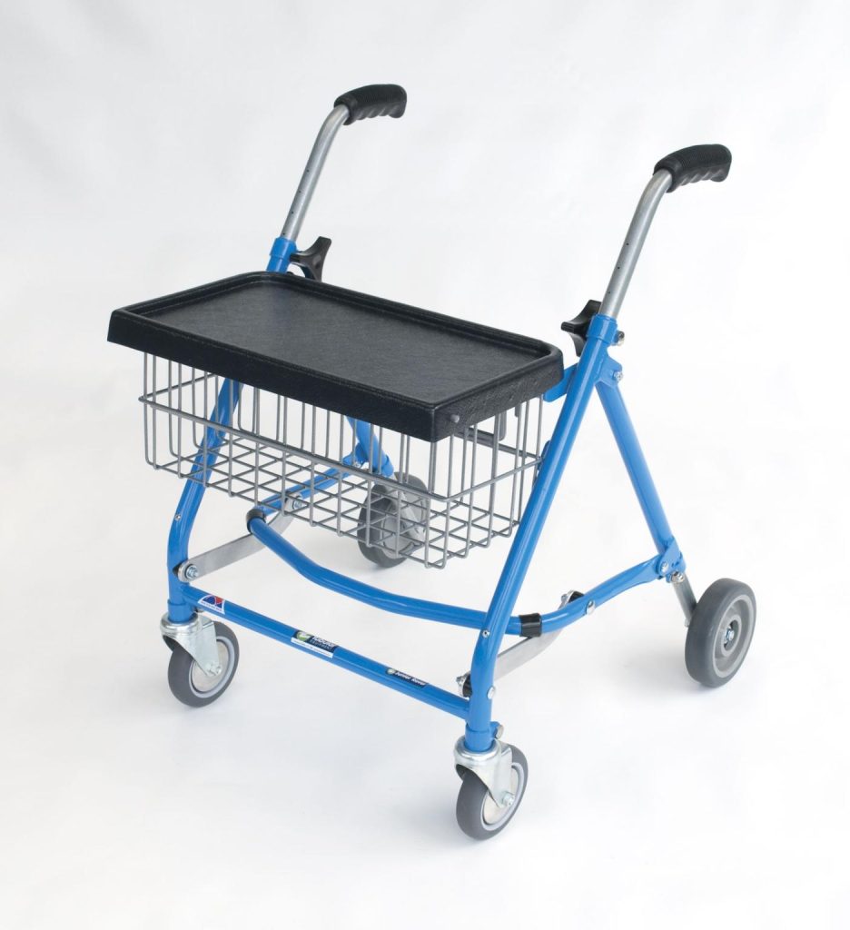 Junior Rover Walker with standard handles 2 Castors / 2 Wheels