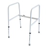 Bariatric Freestanding Toilet Surround- Adjustable Height and Width