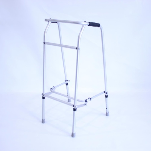 Aluminium Folding Adjustable Walker - Extra Tall - 4 Rubber Feet