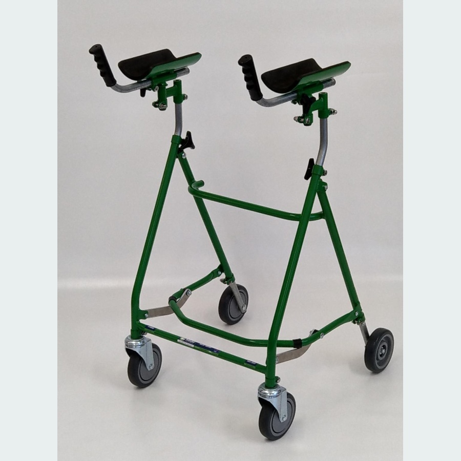 Rover Walker with Forearm Troughs - 2 Castors / 2 Wheels