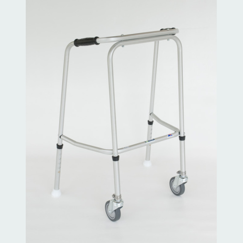 Standard Adjustable Walker - Short - 2 Castors / 2 Glide Feet